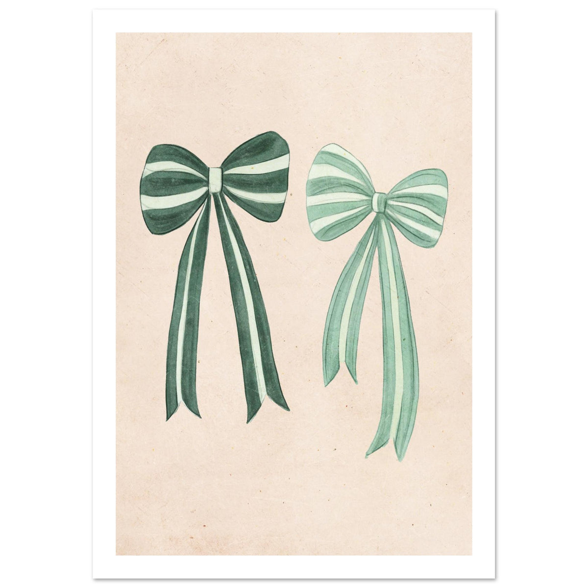 wild animal art print for the living room, soft painterly artwork on matte paper