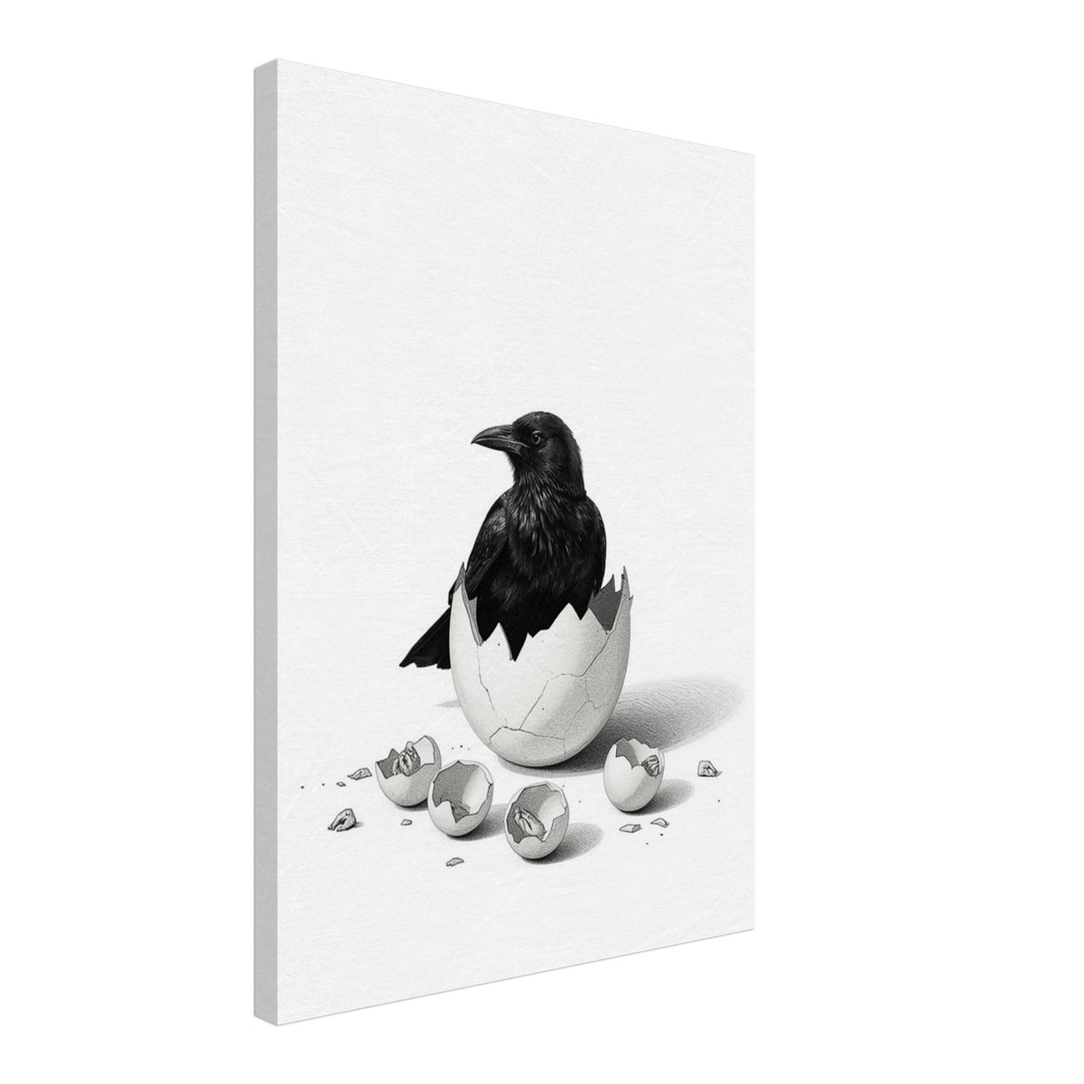 Quiet Raven Art Print – Canvas