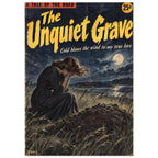 The Unquiet Grave Pulp Cover Art Print