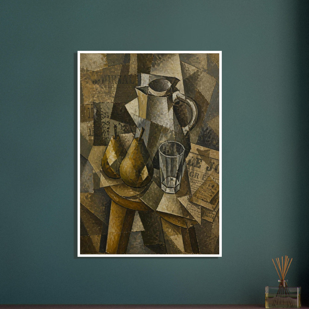 ja för just den här art print for the living room, soft painterly artwork on matte paper