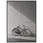 Bicycle Black And White Art Print – Framed