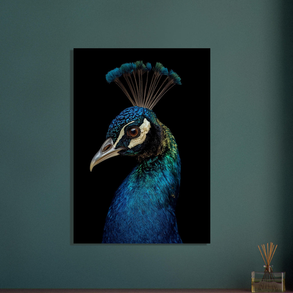 bird art print for the living room, soft painterly artwork on matte paper