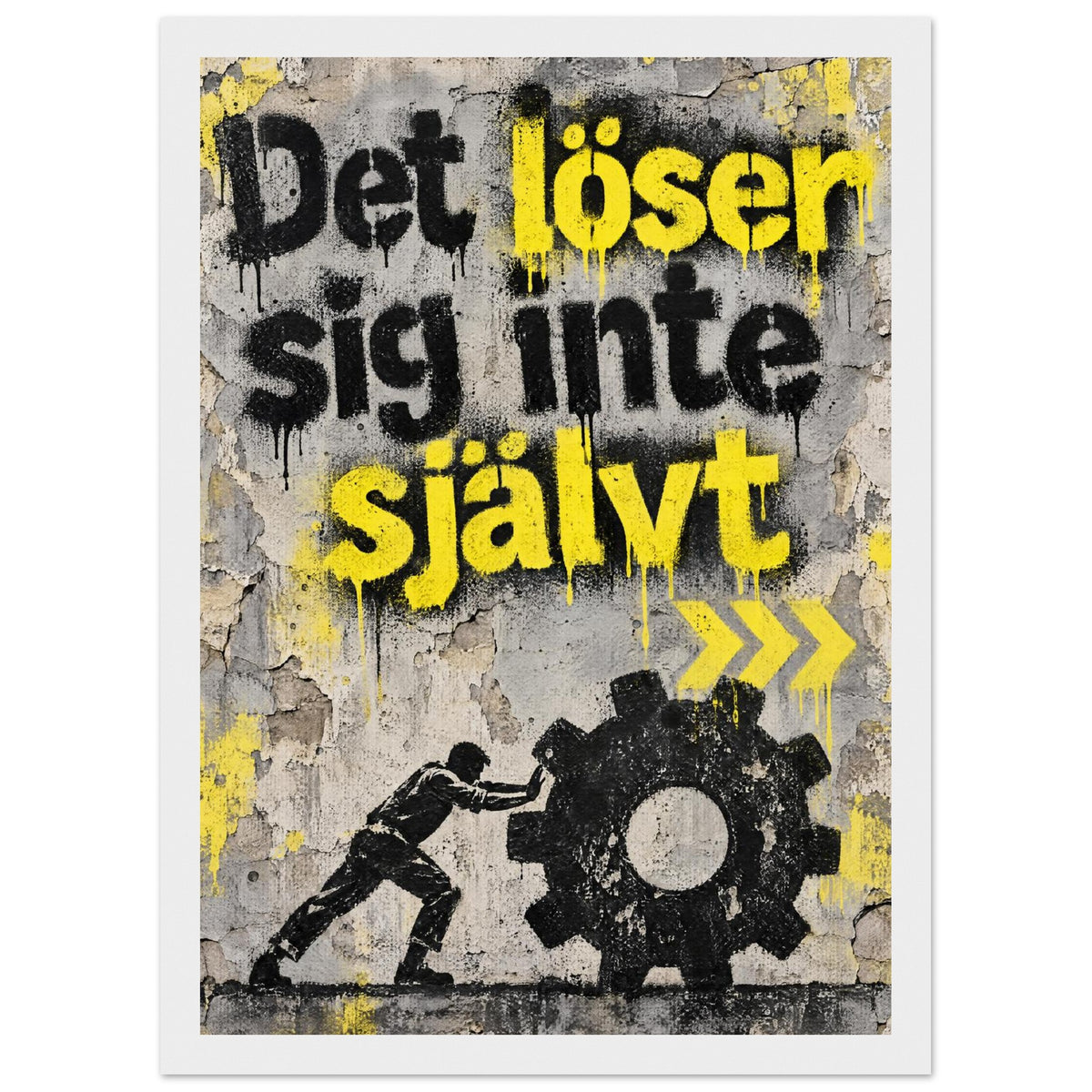 Det löser sig inte självt – Framed