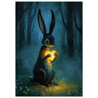 Rabbit in Soft Light Art Print