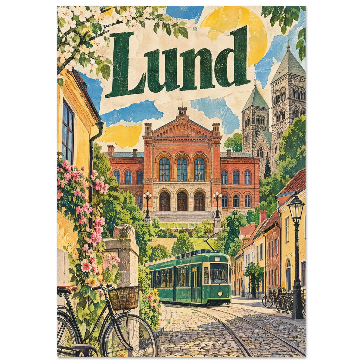 Lund på cykel