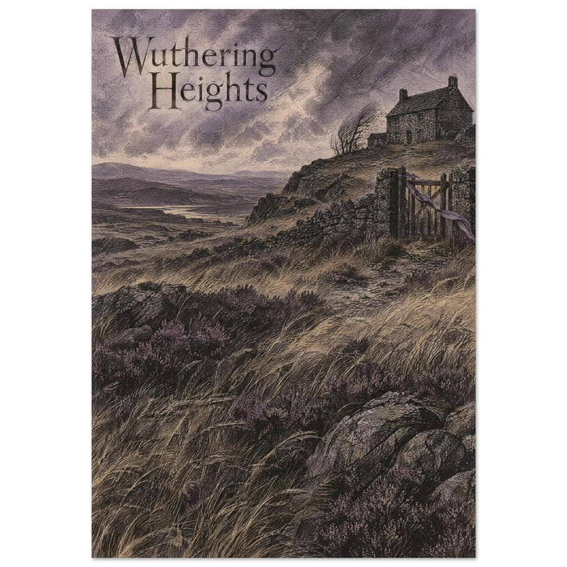 Wuthering Heights Moorland Art Print