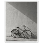 Bicycle Black And White Art Print – Framed
