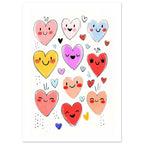 Quiet Wild Animal Art Print – White Border