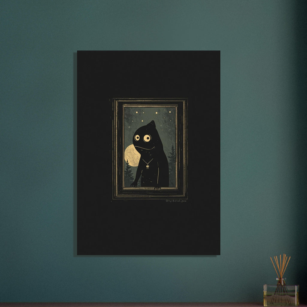 original abstract composition art print for the living room, soft painterly artwork on matte paper