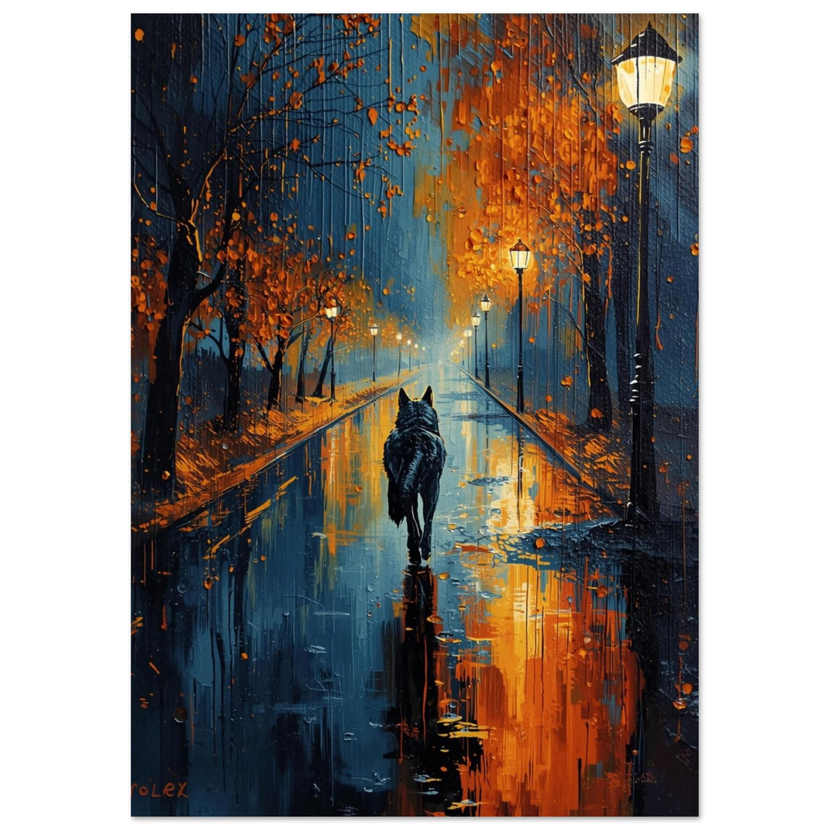Wolf Art Print