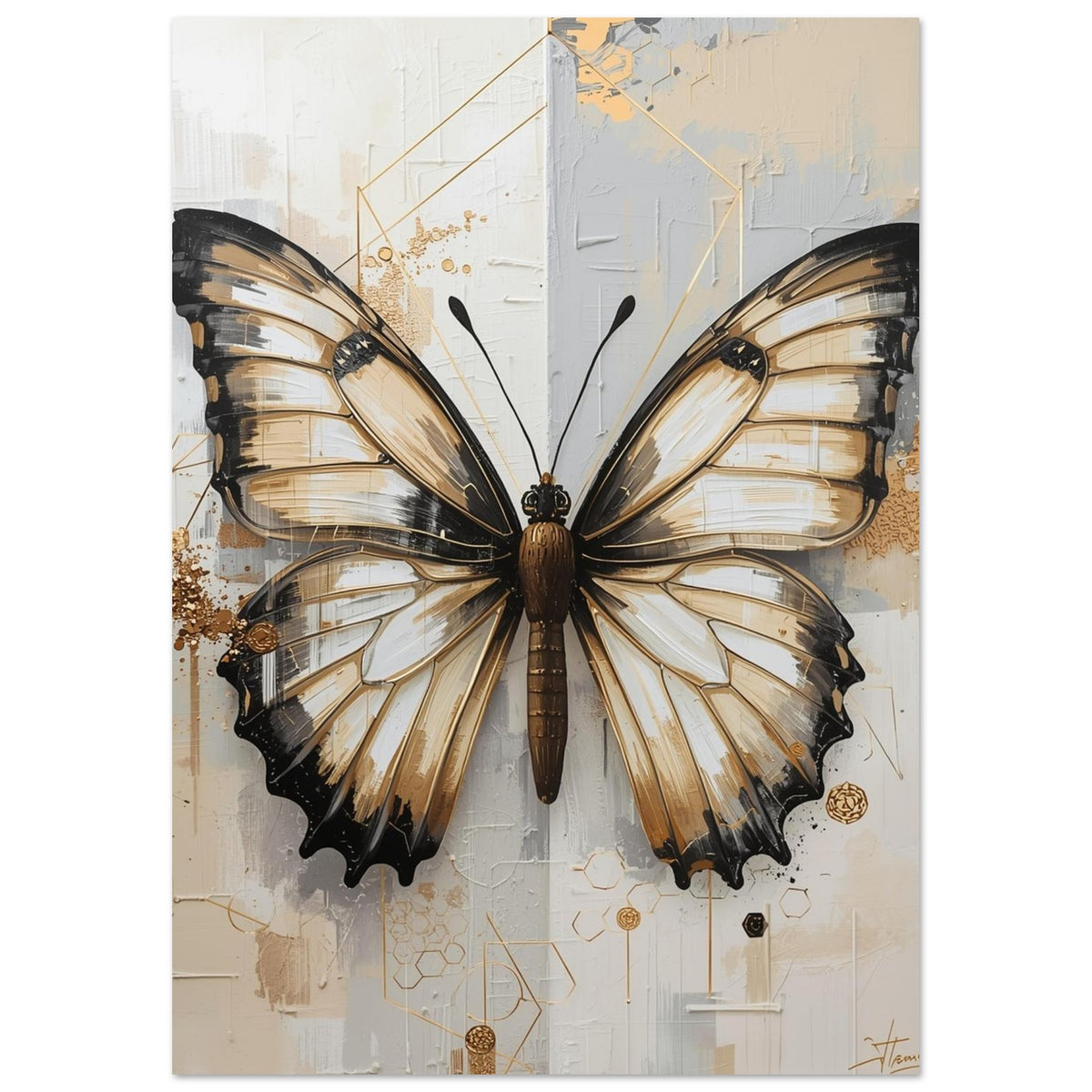 Butterfly Study Fine Art Print