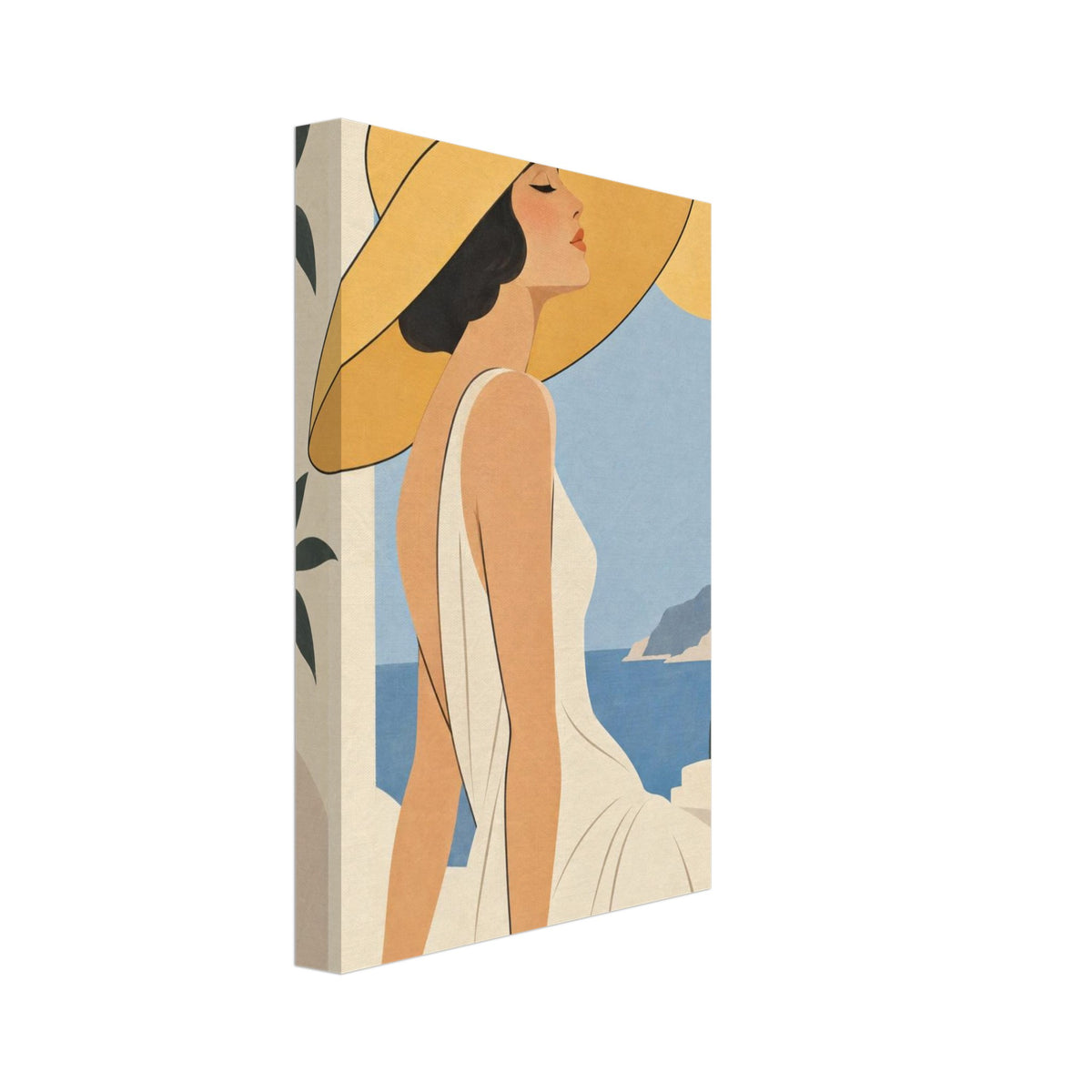 Original Abstract Composition V Art Print – Canvas