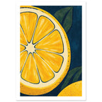 The Gentle Original Abstract Composition Art Print – White Border