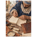 Bookbinder Watercolour Art Print