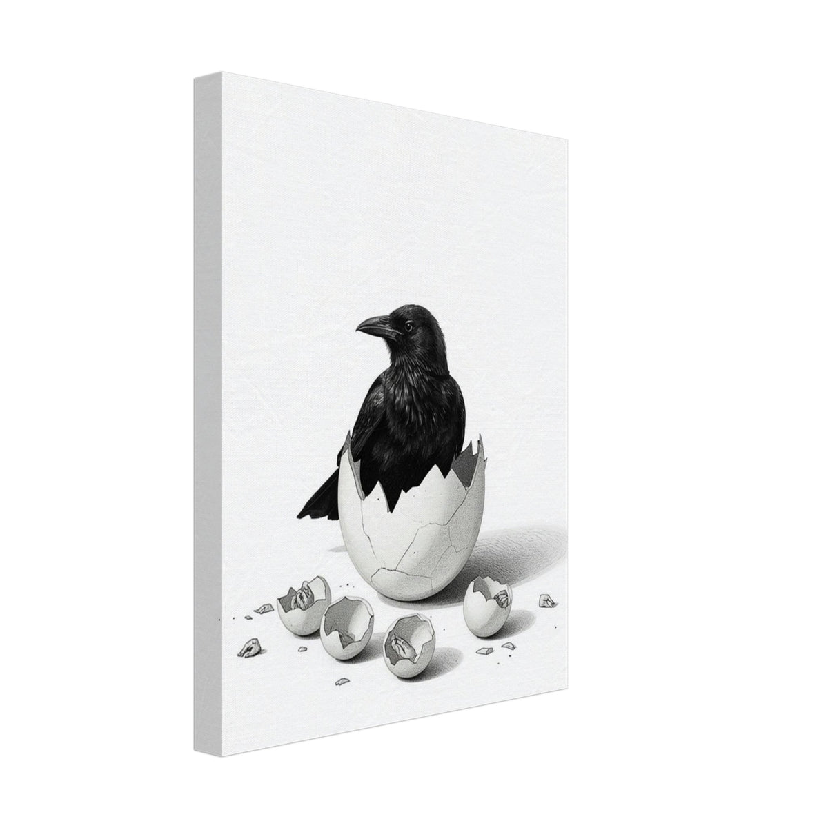Quiet Raven Art Print – Canvas