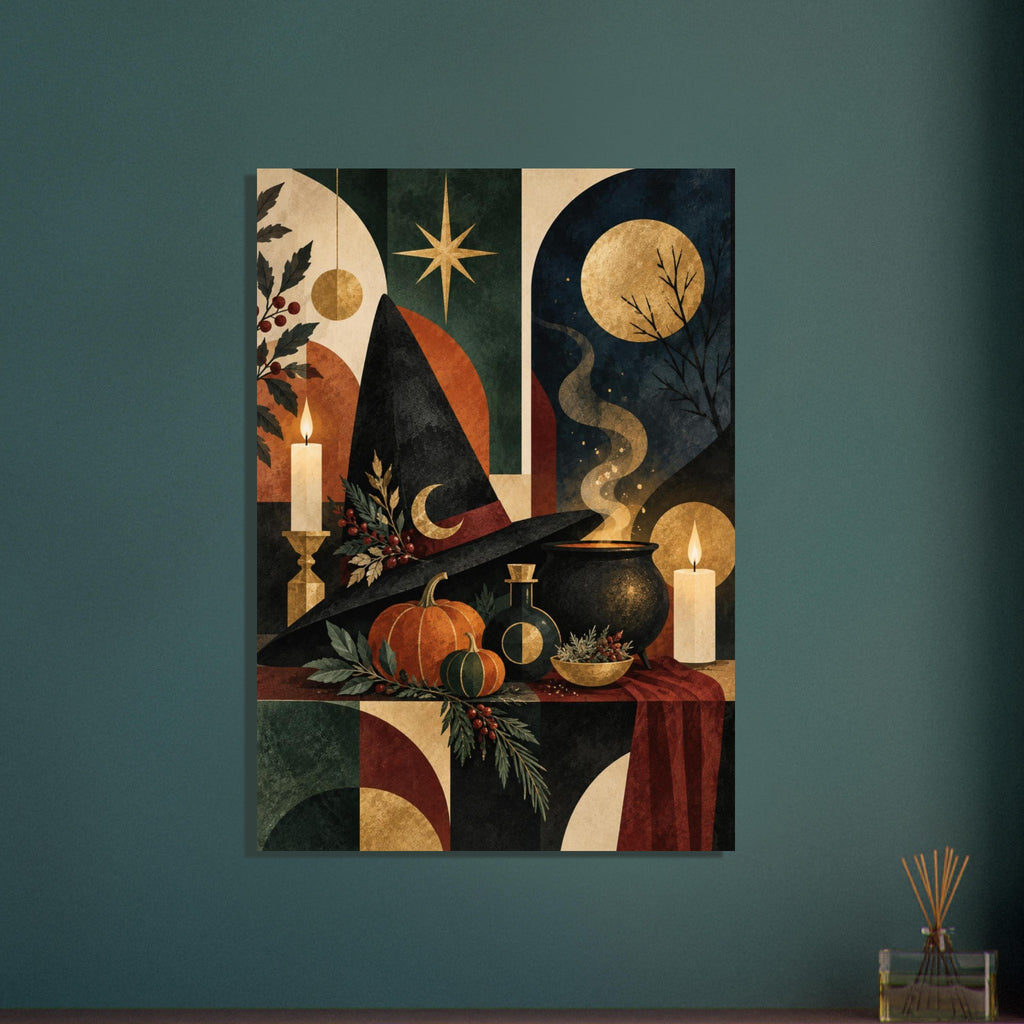 original abstract composition art print for the living room, soft painterly artwork on matte paper