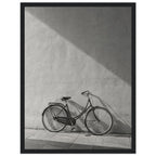 Bicycle Black And White Art Print – Framed
