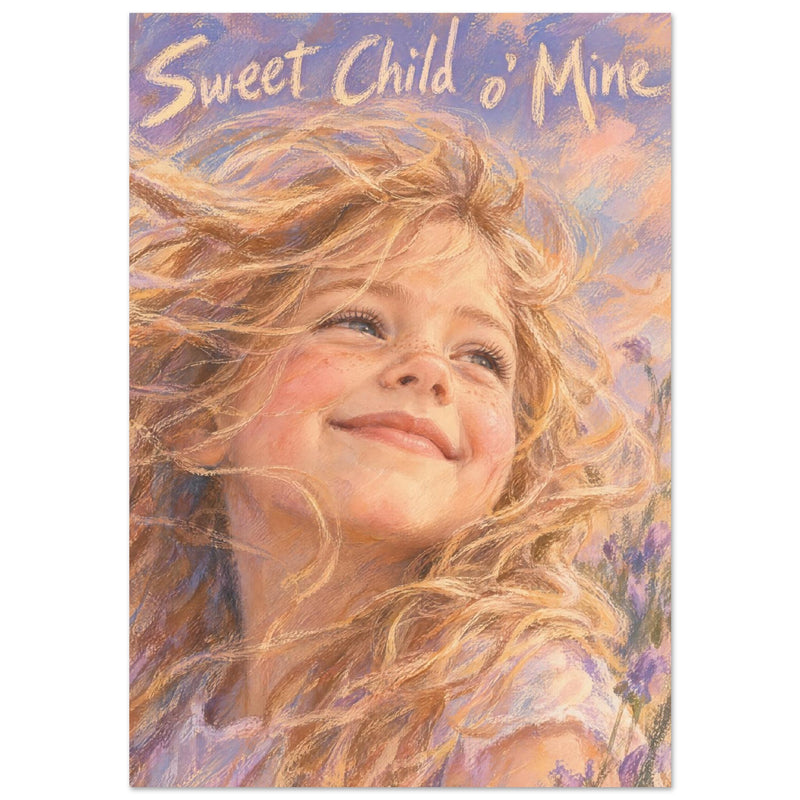 Sweet Child O’ Mine Portrait Poster