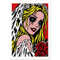 (4) art print for the living room, soft painterly artwork on matte paper