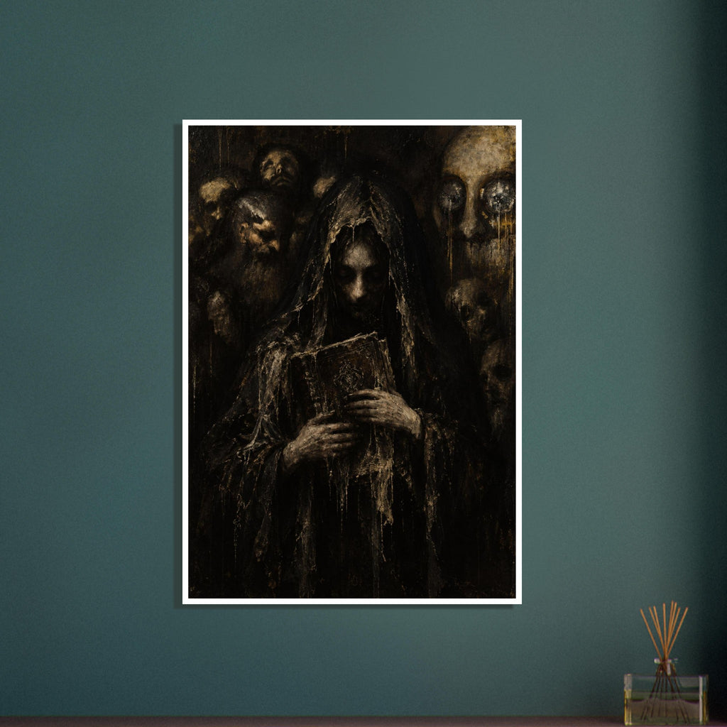 (1) art print for the living room, soft painterly artwork on matte paper