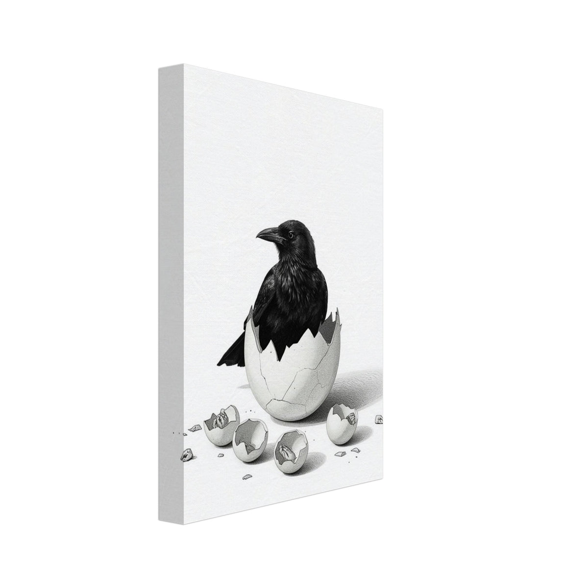 Quiet Raven Art Print – Canvas