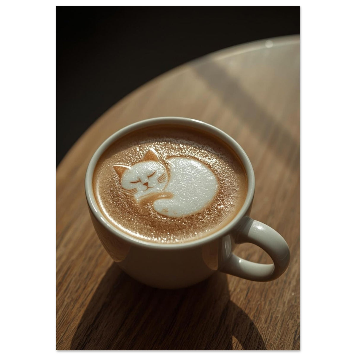Cat in Soft Light Art Print