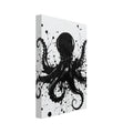 kraken art print for the home office, soft painterly artwork on matte paper