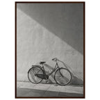 Bicycle Black And White Art Print – Framed