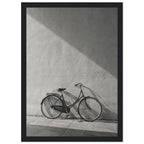 Bicycle Black And White Art Print – Framed