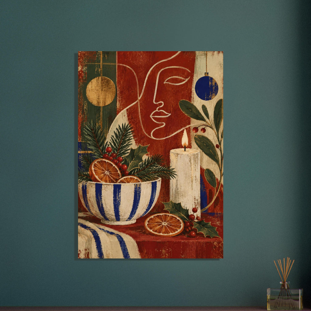 original abstract composition art print for the living room, soft painterly artwork on matte paper