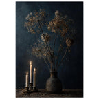 original abstract composition art print for the living room, soft painterly artwork on matte paper