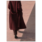 Burgundy Coat Photography Art Print