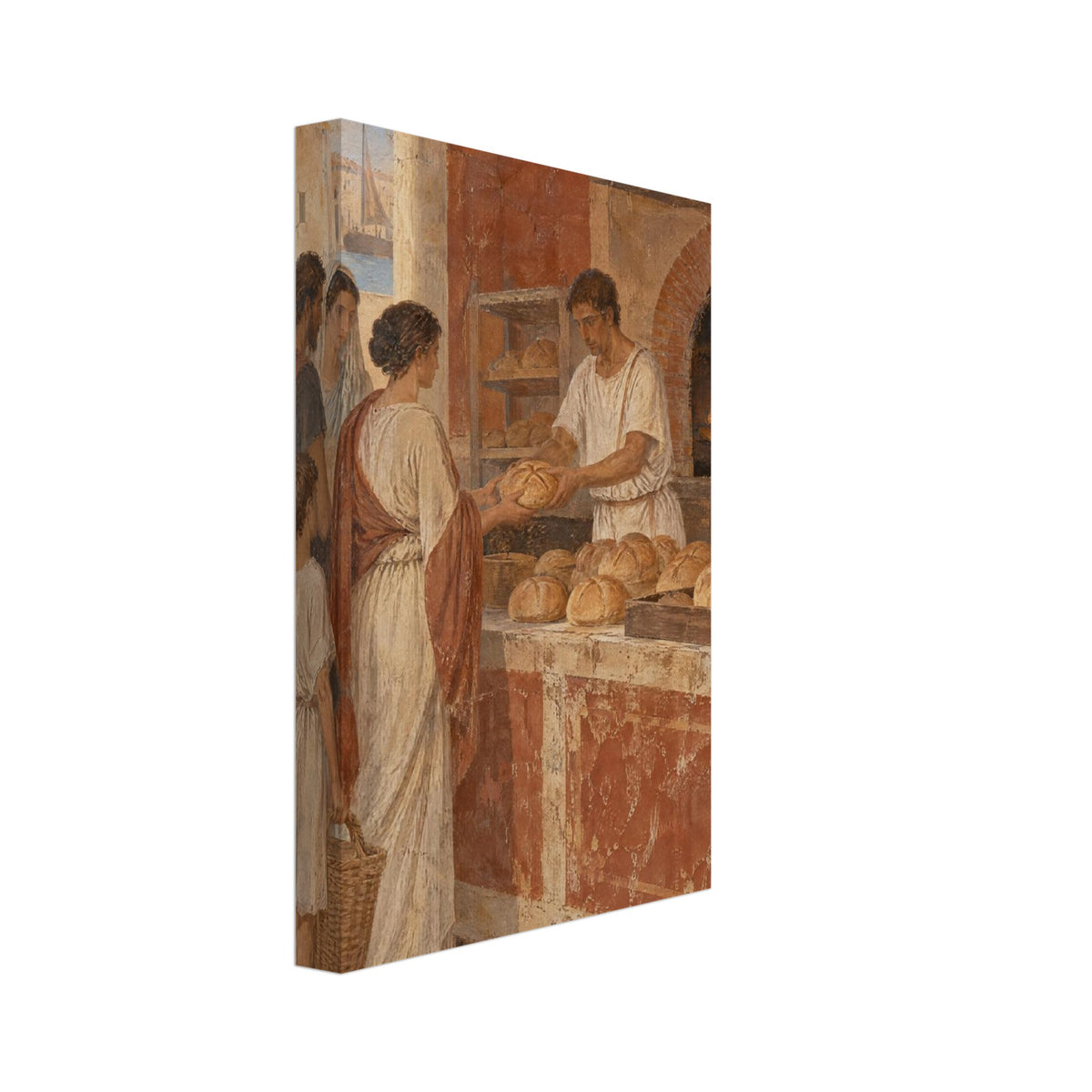 Bread Bakery Classical Art Print – Canvas
