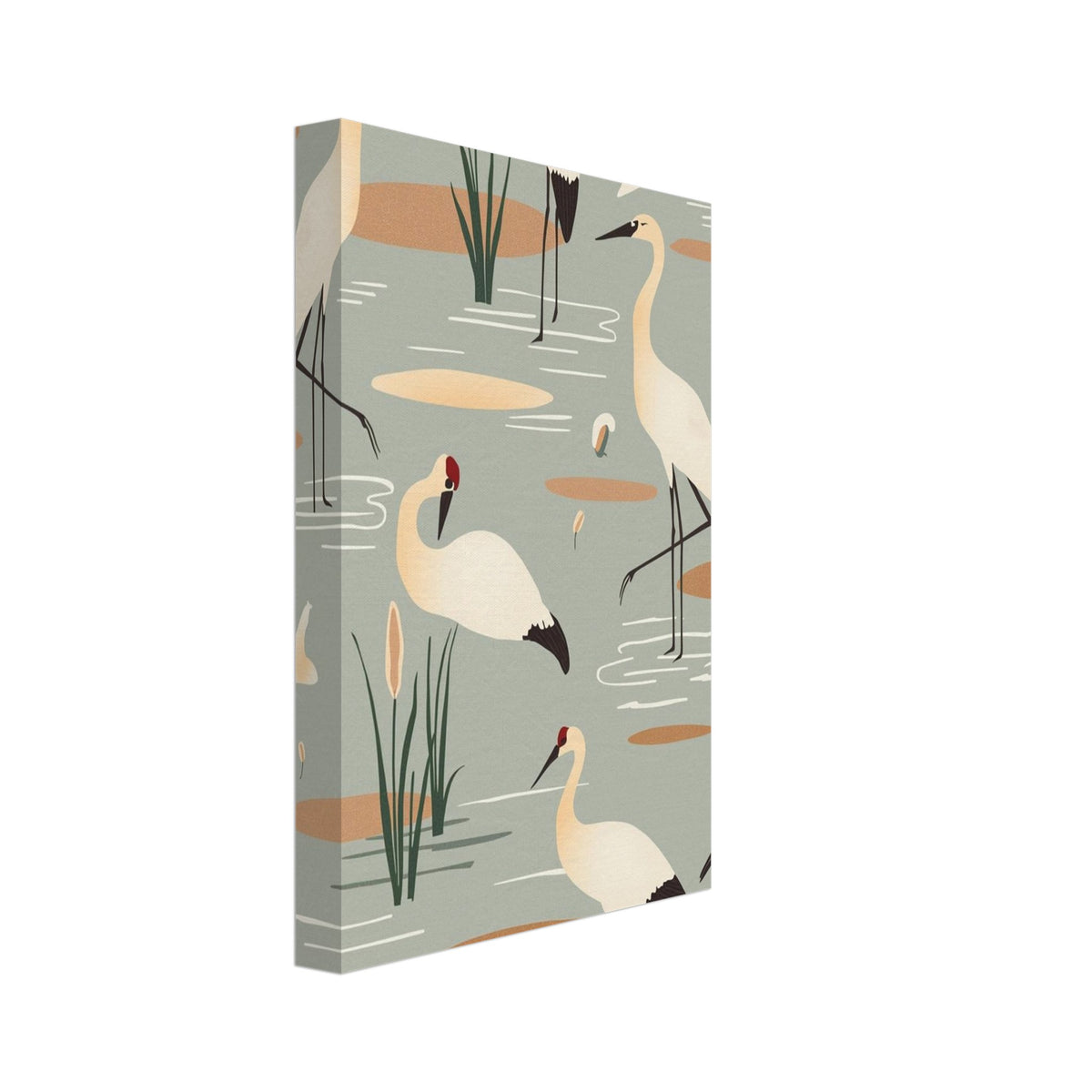 small garden bird art print for the kitchen, soft painterly artwork on matte paper