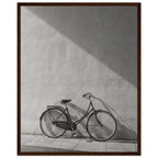 Bicycle Black And White Art Print – Framed