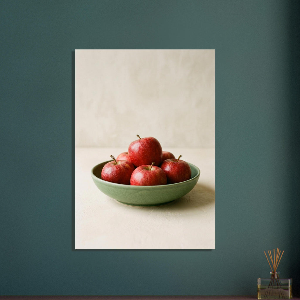 Red Apples Still Life – photography wall art print by Printavelle – close-up