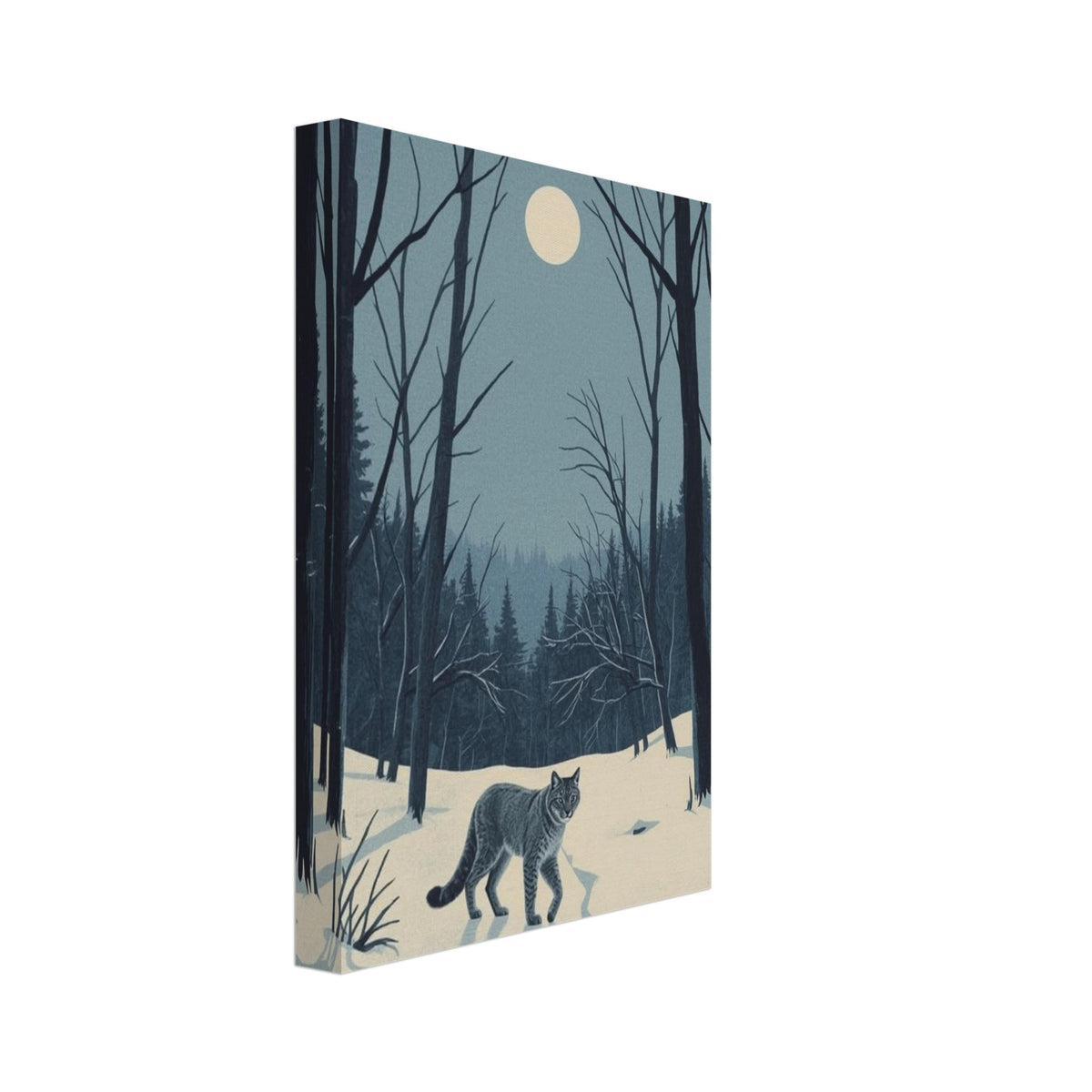 Cat Portrait Art Print – Canvas