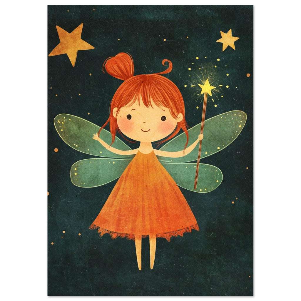 Quiet Wild Animal – illustration wall art print by Printavelle – close-up