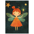 Quiet Wild Animal – illustration wall art print by Printavelle – close-up