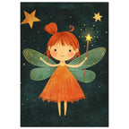 Quiet Wild Animal – illustration wall art print by Printavelle – close-up