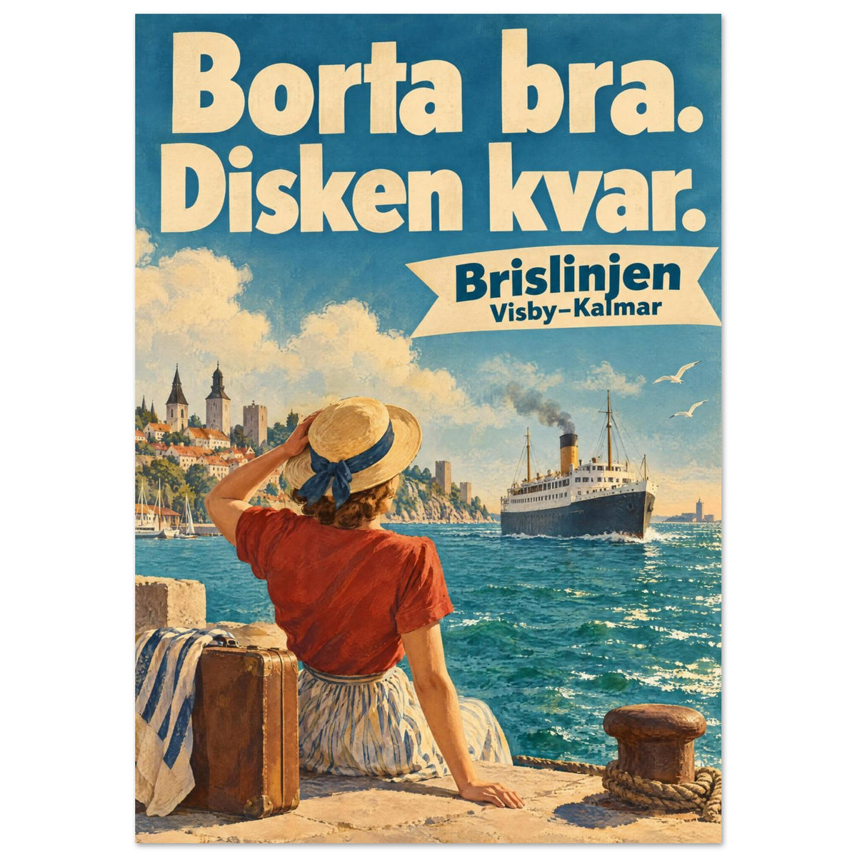 Borta bra. Disken kvar.
