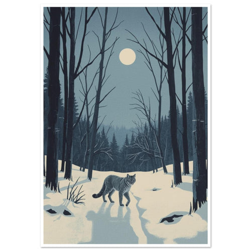 cat art print for the living room, soft painterly artwork on matte paper