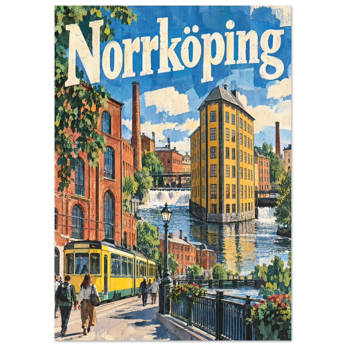 Norrköping vid strömmen