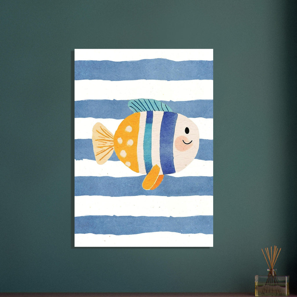 Deep Sea Fish in Soft Light wall art print by Printavelle – close-up