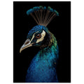 bird art print for the living room, soft painterly artwork on matte paper