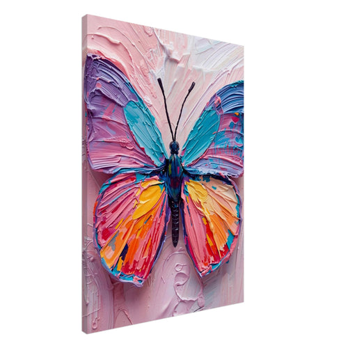 butterfly art print for the bedroom, soft painterly artwork on matte paper