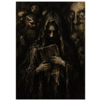 (1) art print for the living room, soft painterly artwork on matte paper