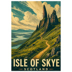 Isle Of Skye Vintage Travel Poster No. 2