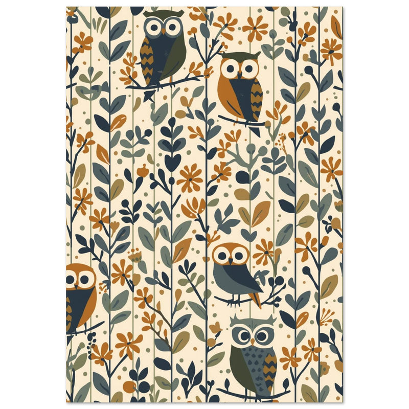 Owl Study Fine Art Print