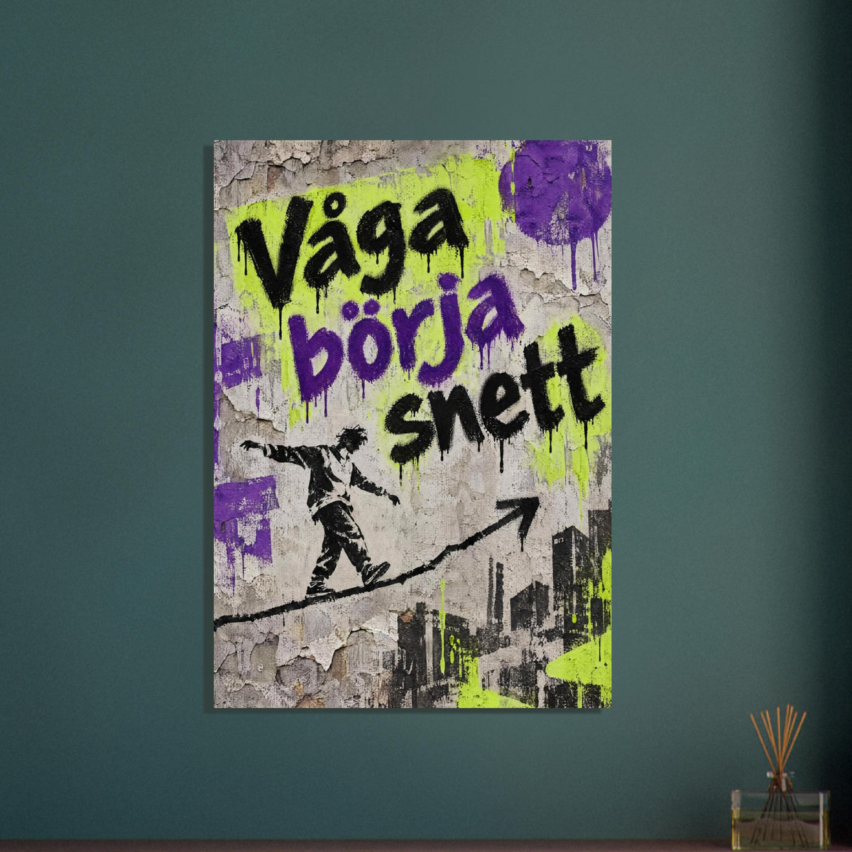 Våga börja snett
